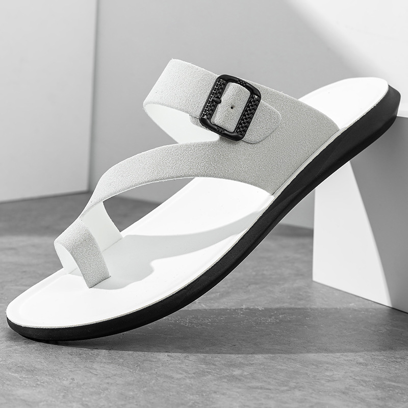 Novas Sandálias de Couro Artes - Flip Flop Leather Men avaliação e preço