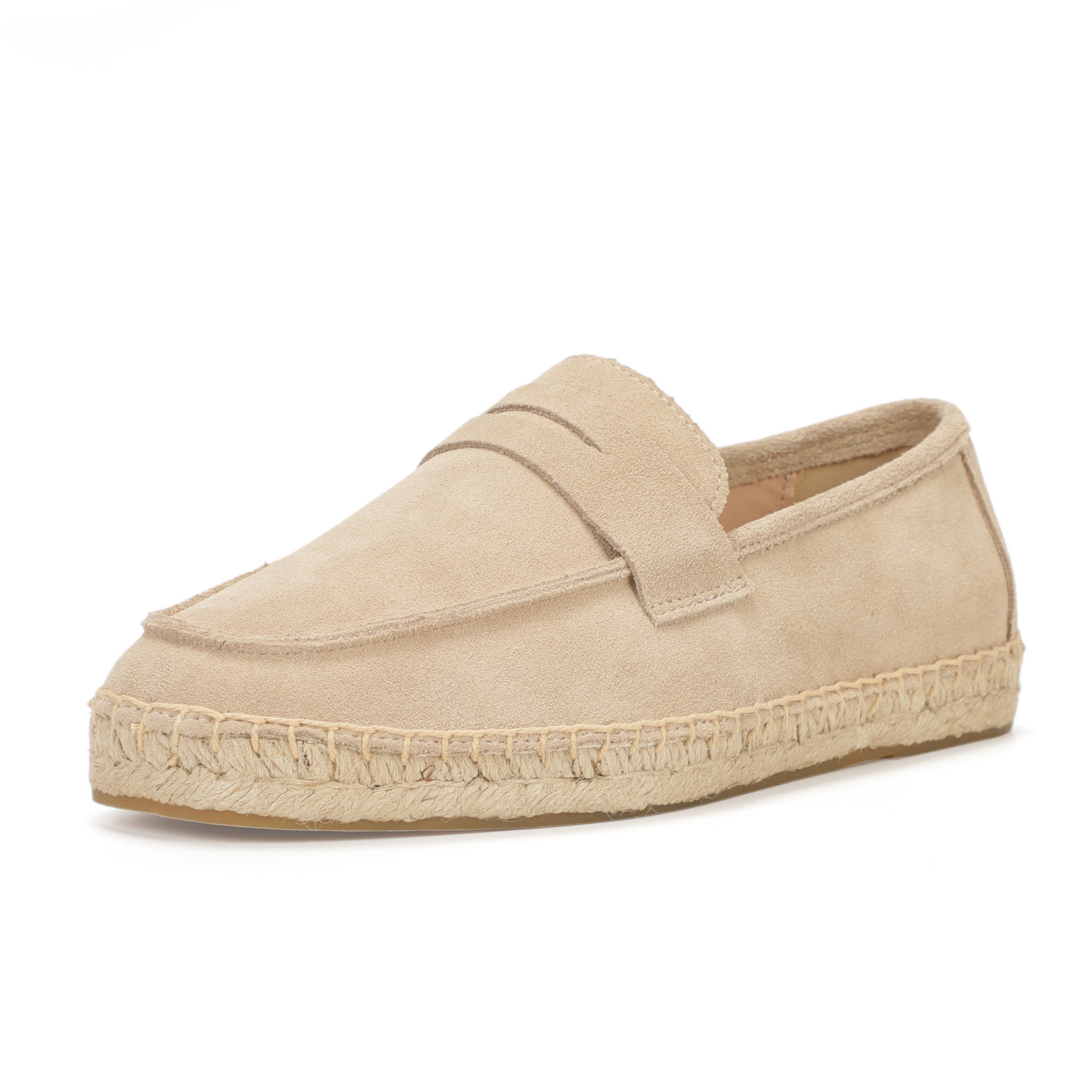 Mocassins unissex de camurça,  - Espadrille Slip On avaliação e preço