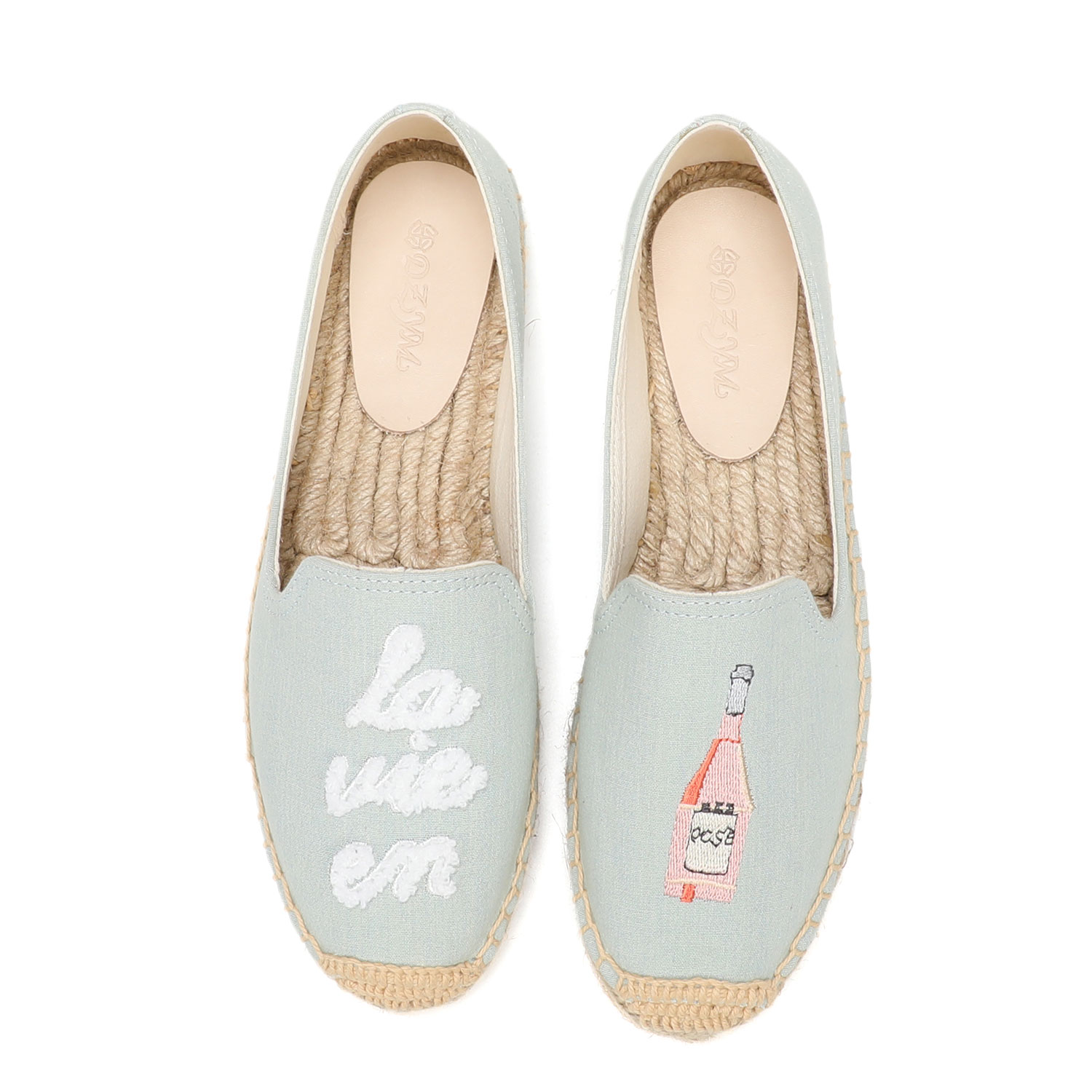 Alpercatas para mulheres moda  - Espadrille Slip On avaliação e preço