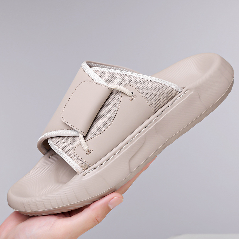 Novos Chinelos de Verão 2026 p - Flip Flop Leather Men avaliação e preço